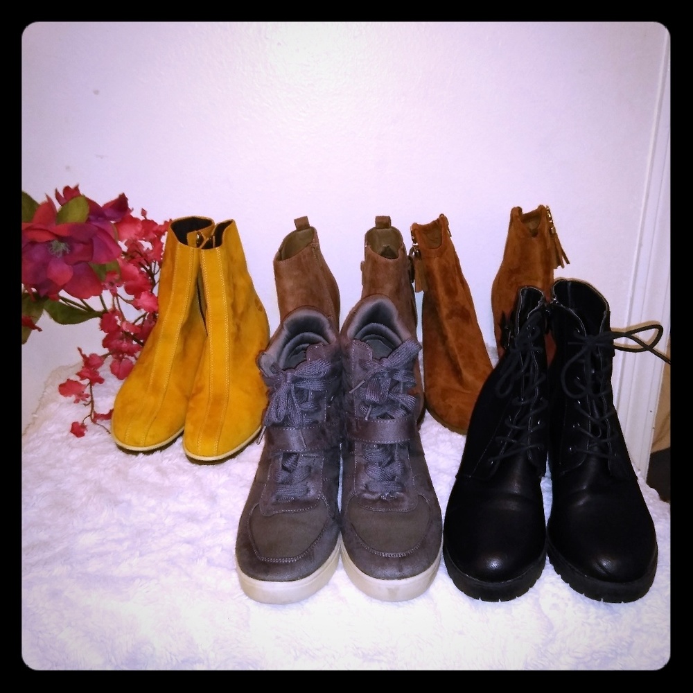 A bundle of shoes & Beautiful Pieces ..